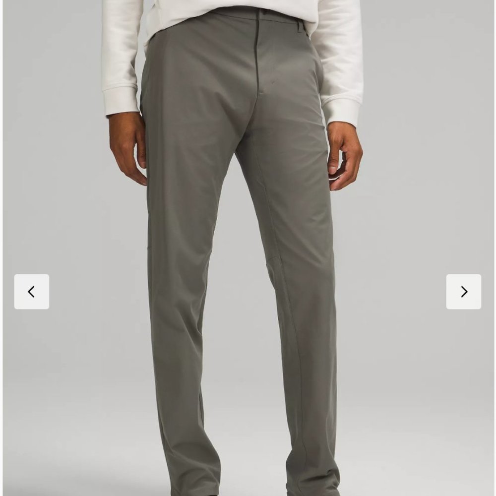lululemon Men's Commission Classic-Fit Pant 34" Warpstreme, Size 34